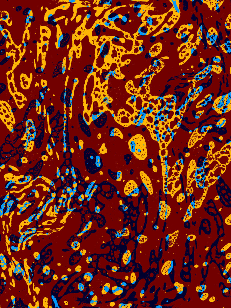 motif liquide 2026 marron